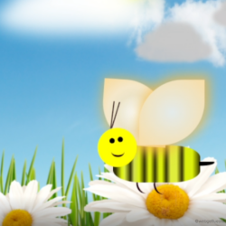 Die Biene in reinem CSS programiert