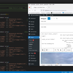 Registrierung der Widget in der function.php