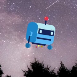 Alle Element-Komponenten werden zusammen gesetzt und animiert fertiggestellte Roboter