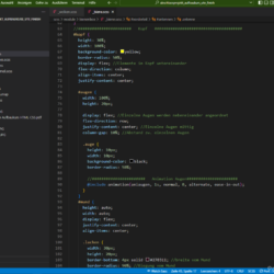 Einzelne Kopfelemente in SCSS
