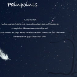 Was hielt unsere Personas bis dahin ab?